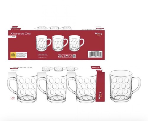 3er pack glas - 3er, klar
