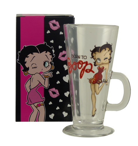 Betty boop latte glas kaffee - latte,