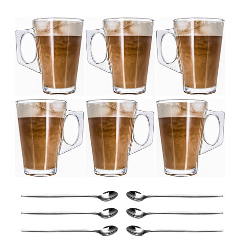 Latte kaffeegläser - 6,