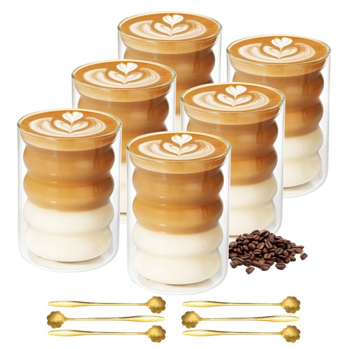 6er pack doppelwandige glas - pack,