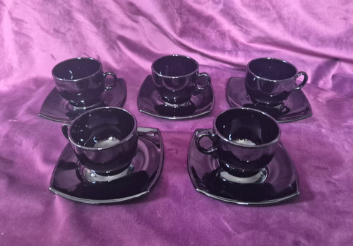 Arcoroc schwarz amethyst - schwarz,