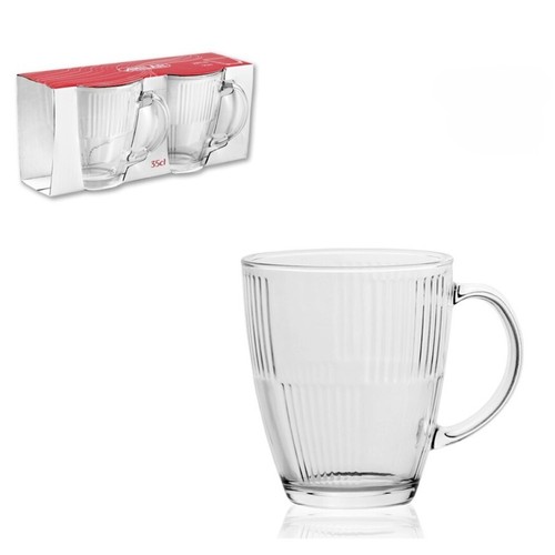 Becher 2er set klarglas kaffee - set,