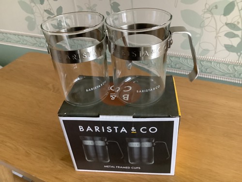 Barista glas kaffee tee - kaffee,