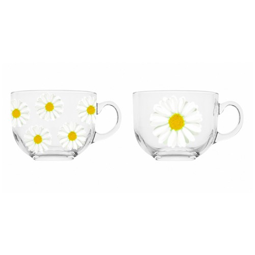 Glas becher 2er set - 2er,