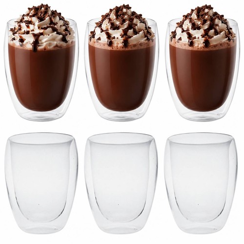 Doppelwandige gläser 350ml - 6x,