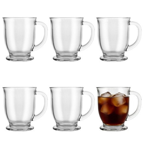 6er kaffeegläser 450ml irish - kaffeegläser,