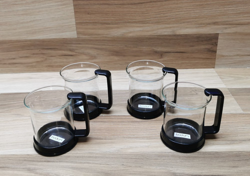 4er set black bodum - set,