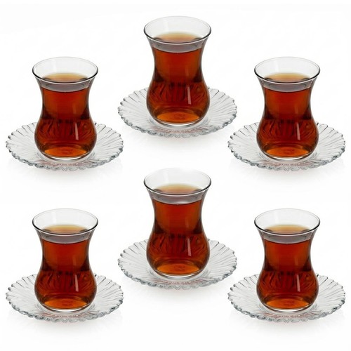 6tlg 155ml türkisches teeglas - türkisches,