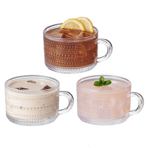 Perlen glas tee kaffee - kaffee, tassen