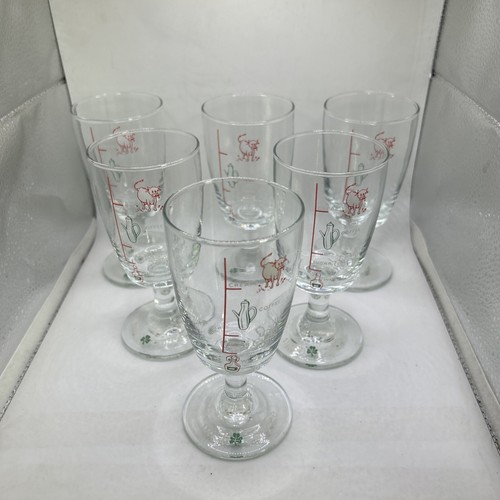 6er set seltene vintage irish - 6er,
