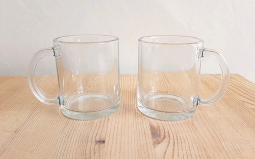 Klarglas tassen vintage - tassen,
