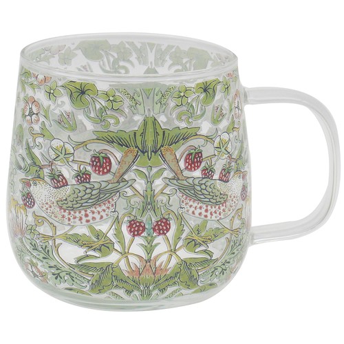 Glas becher william morris - william,