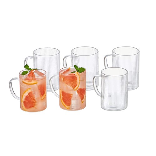 Glas espressotassen 6er set - espressotassen,