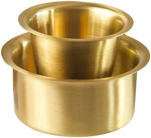 Kaffeeglas becher messing - messing, set